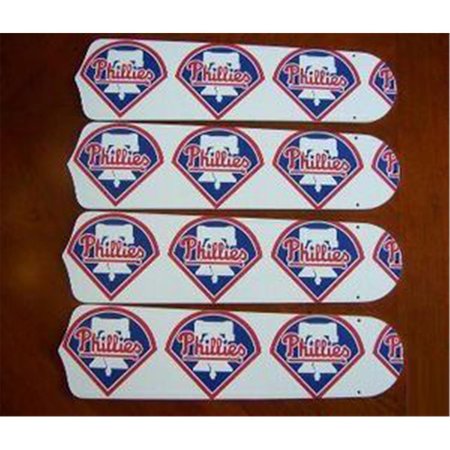 LIGHTITUP MLB Philadelphia Phillies Baseball 42 In. Ceiling Fan BladeS ONLY LI2543852